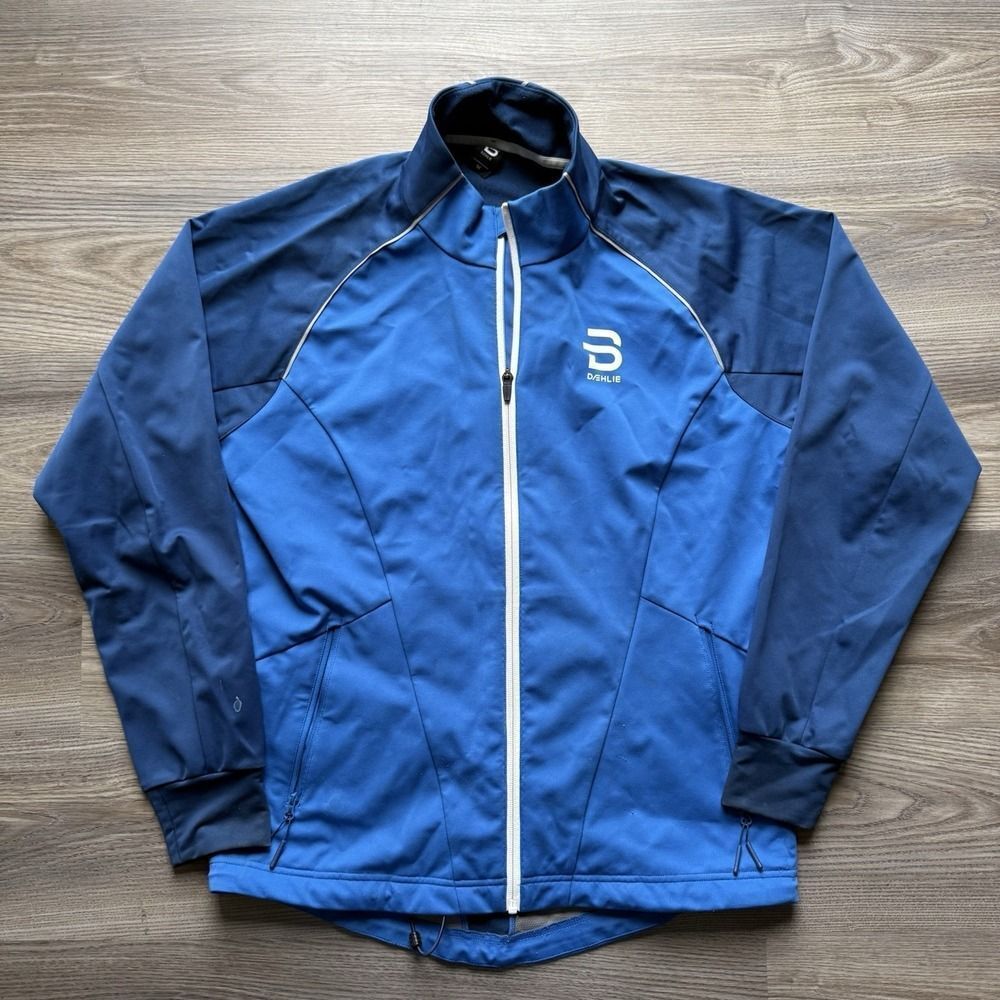 Bjorn Daehlie Ridge Jacket Blue Two Tone Men's Size Medium